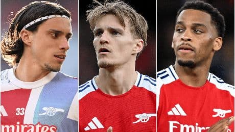 Arsenal injury update: Martin Odegaard, Jurrien Timber, Riccardo Calafiori latest news and return dates