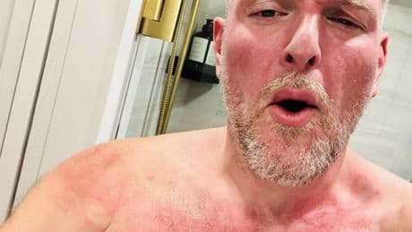 Pat McAfee gets brutalized at WWE Backlash: ‘My chest is burning’