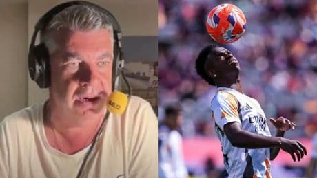 Julio Pulido, comentarista deportivo, sin rodeos con Vinicius: "Le da al Real Madrid motivos para no renovarlo"