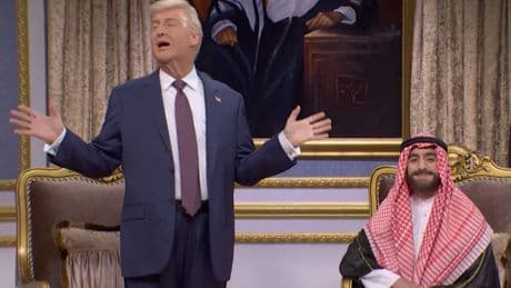 SNL season finale cold open ridicules Trump boasting about ‘pre-bribe’ of $400m Qatar jet: ‘I did very well on this trip, got a lot of cool stuff’