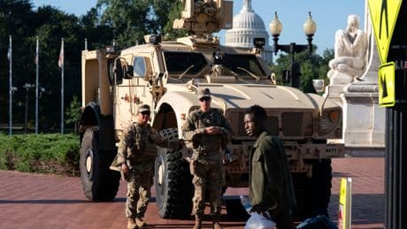 Georgia sends troops to DC in sign that Trump's policing push will continue