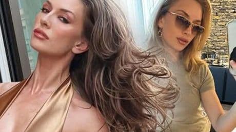 Yasemin Kay Allen'dan bikinili poz! Gece denize girdi