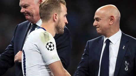 Harry Kane pays tribute to former Tottenham chairman Daniel Levy