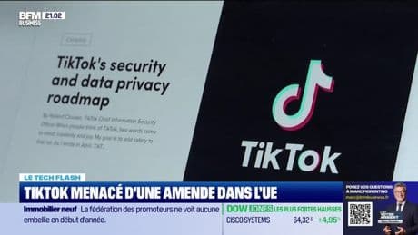 Le Tech Flash : TikTok menacé d'une amende dans l'UE, par Léa Benaim - 15/05