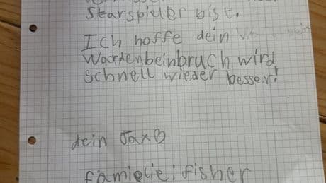 Er ist der Sohn von Sarah Connor - Jax (8) schreibt süßen Brief an Bayern-Star Musiala!
