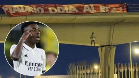 Vinicius declara que temió estar en peligro por el muñeco colgado con su imagen