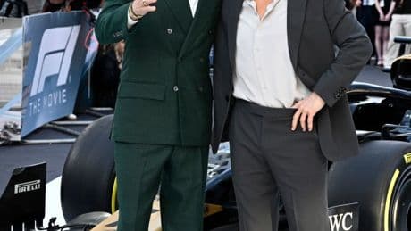 Stars turn out for F1 The Movie premiere in London with Lewis Hamilton, Tom Cruise and Raye among those wowing fans