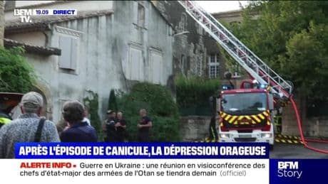 Story 5 : Gard, un toit endommagé par la foudre - 19/08
