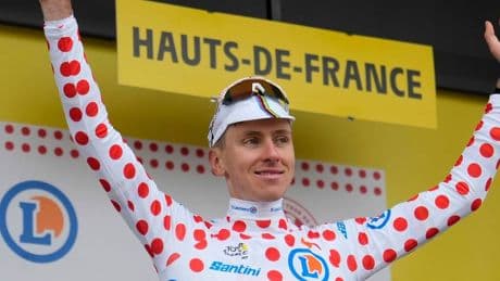 Tour de France 2025: Seltener Anblick – Pogacar trägt Bergtrikot erst zum zweiten Mal