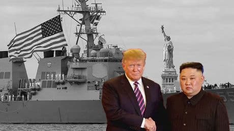 ABD donanması Donald Trump'ın onayıyla harekete geçti: Kuzey Kore'ye gizli operasyon deşifre oldu!