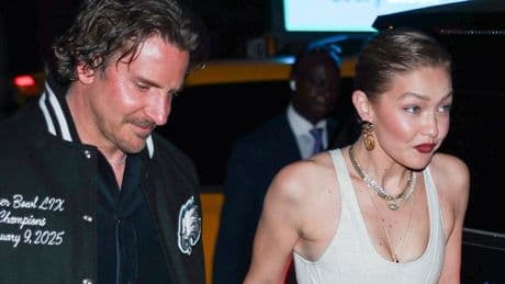 Gigi Hadid and Bradley Cooper go Instagram official with very passionate birthday kiss