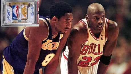 Rare Kobe Bryant-Michael Jordan card 'expected to sell for over $6million' at auction