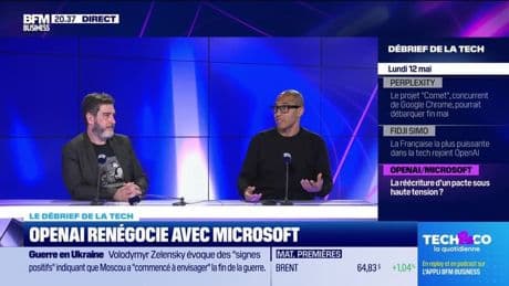 OpenAI renégocie avec Microsoft - 12/05