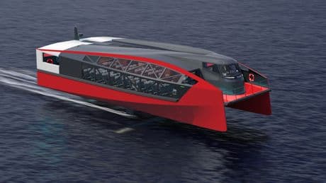 Ferry firm hails ‘new era’ of flying electric boats in UK