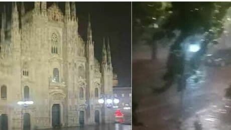Tempesta Milano, parchi chiusi in città. Allarme per il fiume Lambro, evacuata una comunità