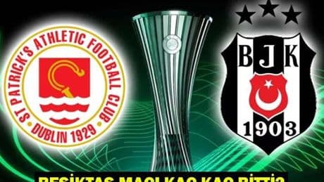 BEŞİKTAŞ MAÇI KAÇ KAÇ BİTTİ? St. Patrick's Beşiktaş Maç Özeti: Beşiktaş Sezonunun İlk Galibiyetini St. Patrick's Karşısında Aldı!