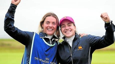 Paula Martín, la enésima joya del golf español, hace historia en el British amateur