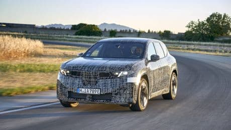 Erste Fahrt in der Neuen Klasse von BMW
