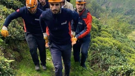 İlkel teleferikten düşen kişi hayatını kaybetti