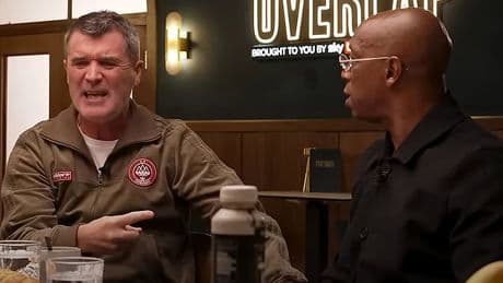 Roy Keane and Ian Wright clash AGAIN: Ex-Arsenal star fires X-rated response about Man United after hitting back at his fellow pundit over 'refusal' to criticise Gunners in heated row