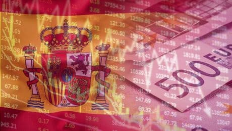 La prima de riesgo española cae a cotas de febrero de 2021 y se sitúa en 57 puntos básicos