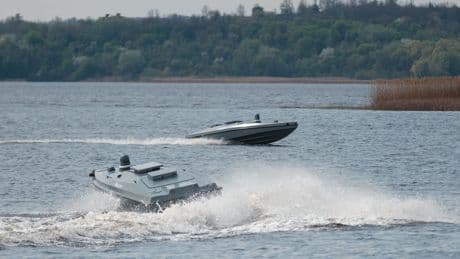 Ukraine said it downed fighter jets with drone boats for the 'first time in history,' destroying two $50 million Russian fighters