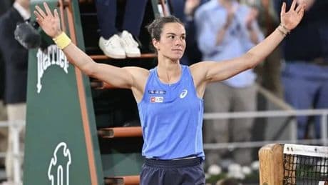 Fransa Açık'ta Lois Boisson yarı finale çıktı