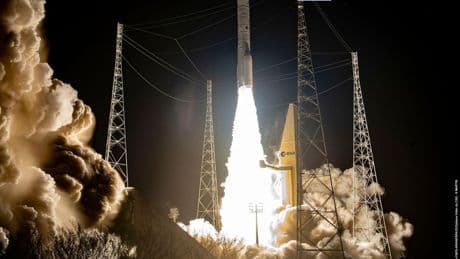 Europa lanza al espacio un satélite meterológico de última generación