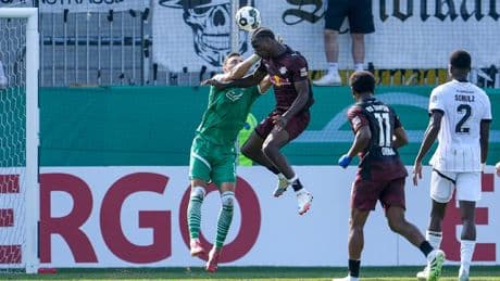 4:2-Rumpelsieg in Sandhausen - Neuzugang verhindert Leipziger Pokal-Blamage