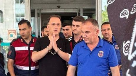 Anjiyo olan Murat Çalık kelepçelenip tekrar cezaevine gönderildi