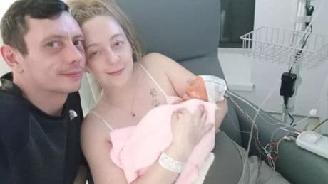 Pregnant mum went from McDonald's drive thru to fighting for her life in hospital