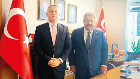 MHP’li Feti Yıldız Özer’in avukatını ağırladı