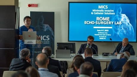 MICS Rome Echo-Surgery 2025, grande successo per l'evento di alta formazione su ecocardiografia e cardiochirurgia mininvasiva