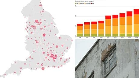 Most run-down NHS hospitals named and shamed - as staggering £14billion is needed to fix crumbling wards that pose a 'catastrophic' risk to patients