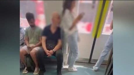 Marmaray'da bir kadını taciz eden şüpheli adliyede