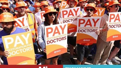 NHS waiting list lowest in over 2 years, but doctors’ strike 'could change that'