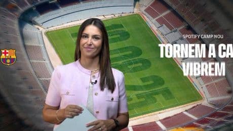 El Barça vuelve a casa: regreso al Spotify Camp Nou el 10 de agosto