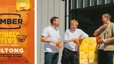 Ed Sheeran expands hot sauce line with biltong protein snack