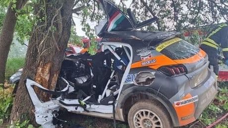 Rally champion, 21, killed in 'very violent' crash as tributes paid to tragic star