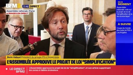 Suppression des ZFE: Boris Vallaud pointe le "scepticisme climatique" de certains députés