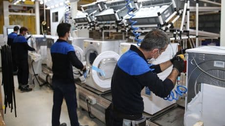 Türkiye'nin beyaz eşya üretiminde düşüş