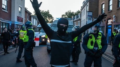 Nigel Farage blames 'bad eggs' for Epping protest violence as Tommy Robinson vows to bring 'thousands' to town