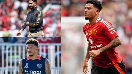 Manchester United 'receive offer for Jadon Sancho from European club' as Red Devils look to offload exiled star before summer transfer window closes