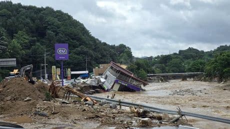 Pluies torrentielles en Corée du Sud: le bilan monte à 14 morts