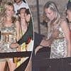 Meghan Markle's close friend Misha Nonoo shows off her wild side in a zebra print dress as she leaves Lauren Sanchez and Jeff Bezos's pre-wedding celebrations in Venice