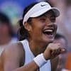 Emma Raducanu shows no mercy in straight-sets thrashing of teenage compatriot Mimi Xu - as British No1 begins her campaign in SW19
