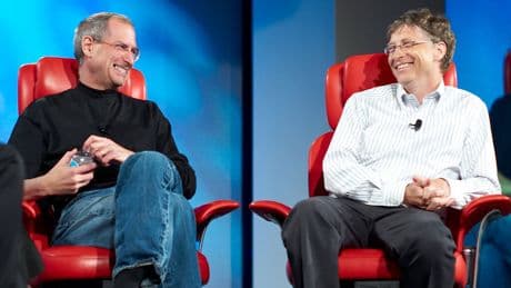 Steve Jobs y Bill Gates parecían enemigos irreconciliables. En realidad fueron grandes aliados: "Trabajábamos bien juntos"