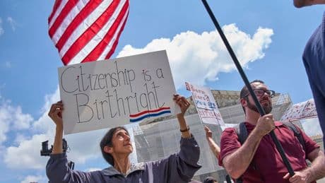 US-Justiz: Streit um Geburtsrecht: Sieg für Trump vor Oberstem Gericht