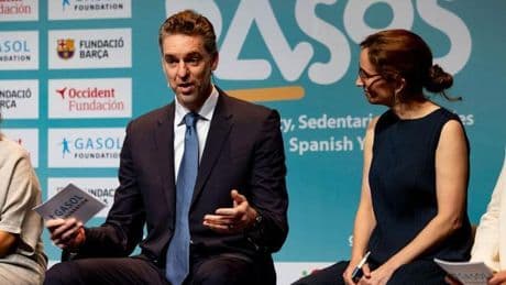 Pau Gasol: "Queremos crear entornos saludables promoviendo salud"