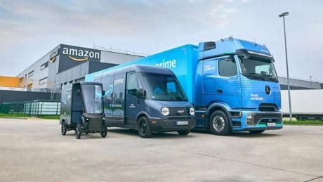 Amazon accelera sulla logistica green: 1 miliardo di euro per una flotta a zero emissioni